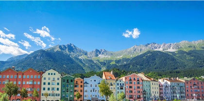 Innsbruck, capital of Tirol, Austria 